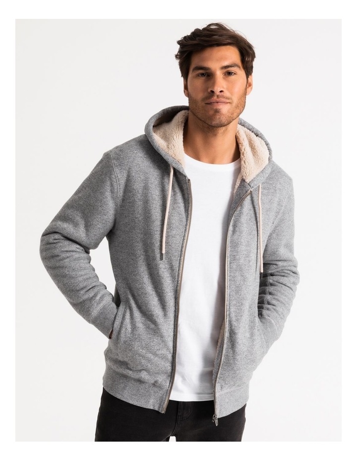 Offers Online Store Maddox Shaun Sherpa Hoodie Grey at low price ...